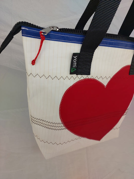 Heart Zip Tote 845