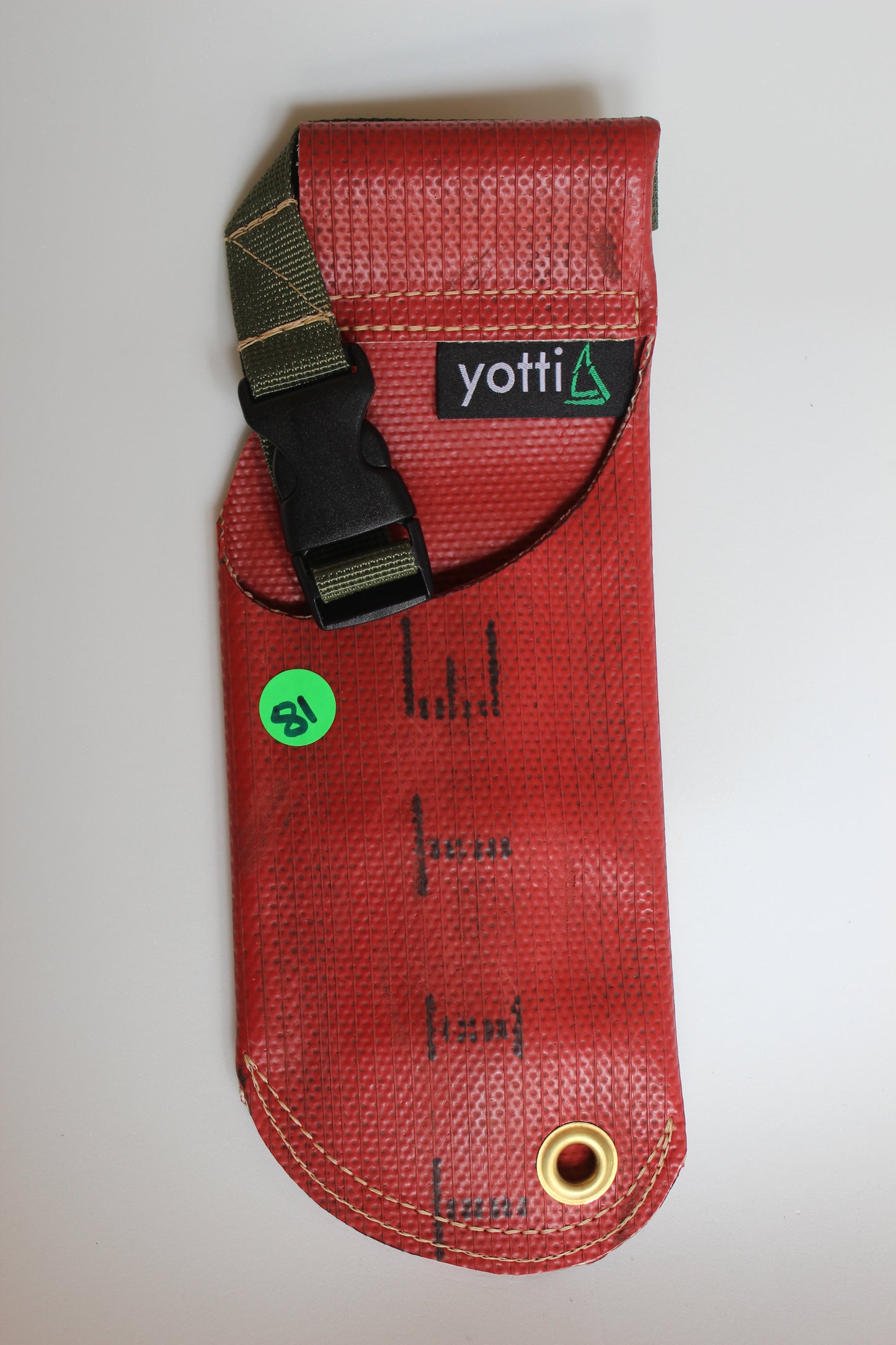 Small Fire Hose pouch with belt 81