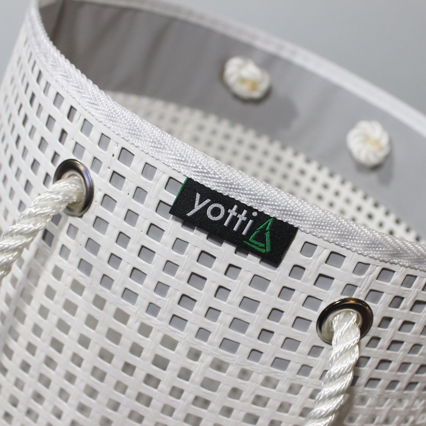 Large Basket Grey Trim