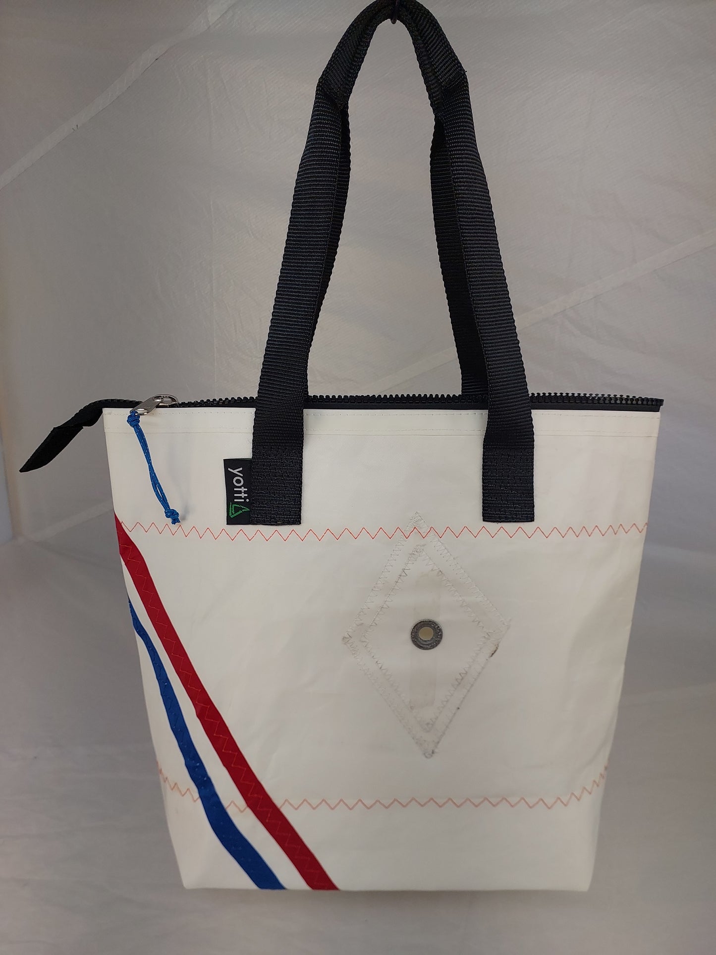 Reef/Stripe Zip Tote 817