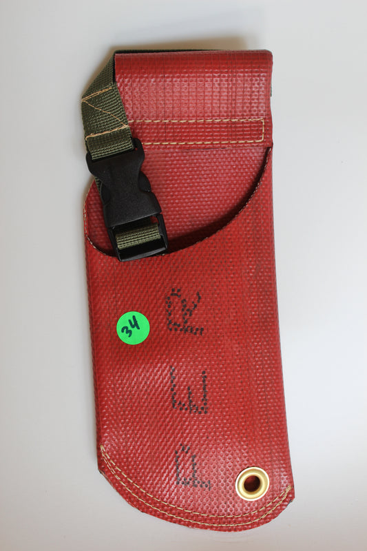 Small Fire Hose pouch with belt 34